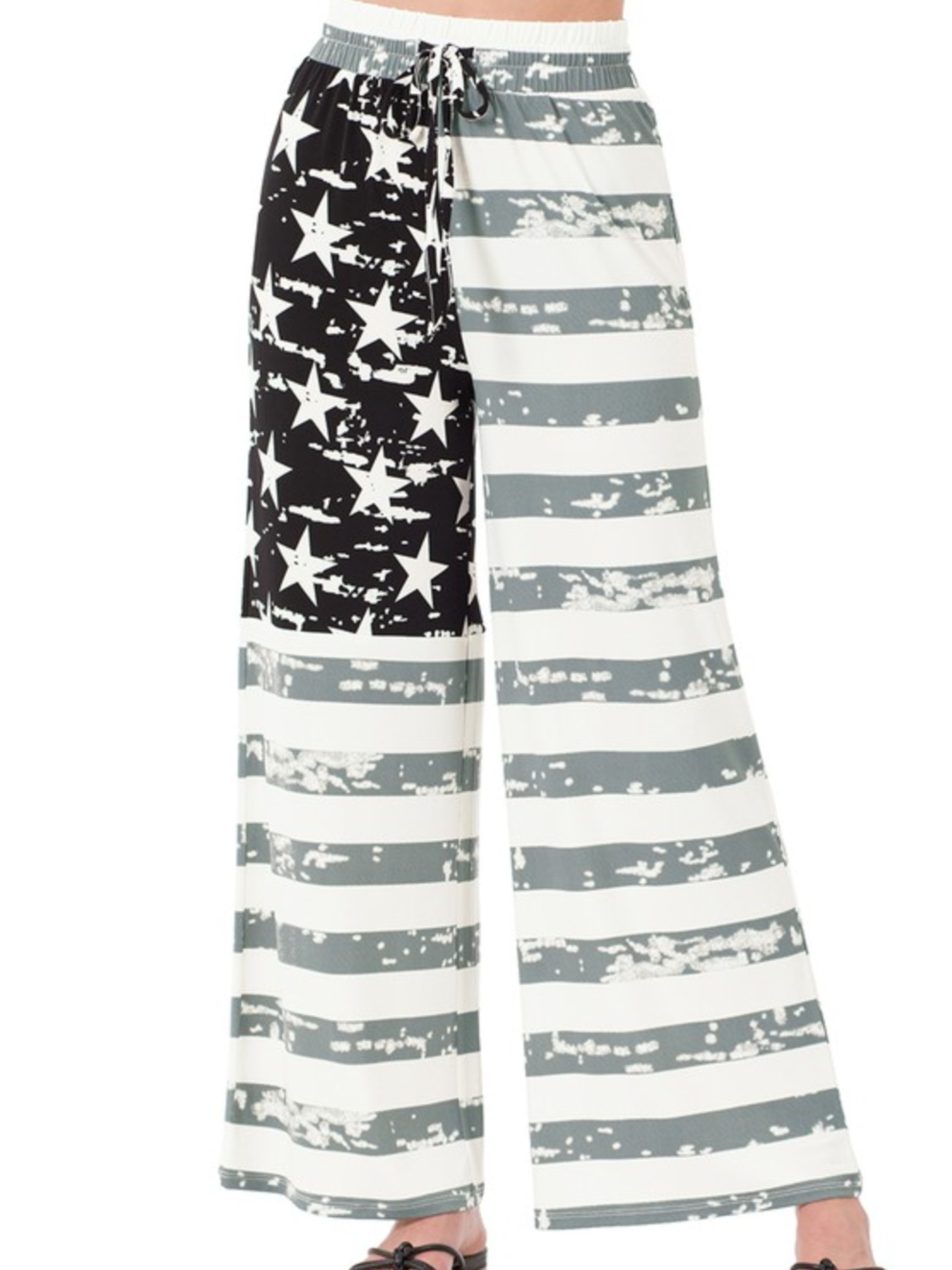 Flag Wide Leg Pants