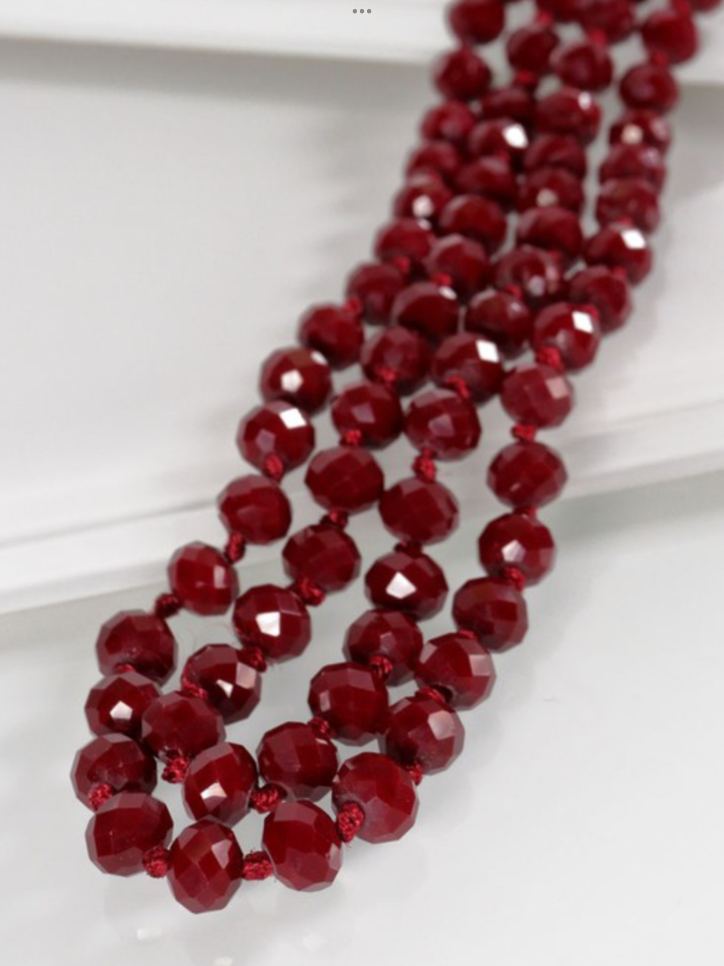 Glass Bead Necklace