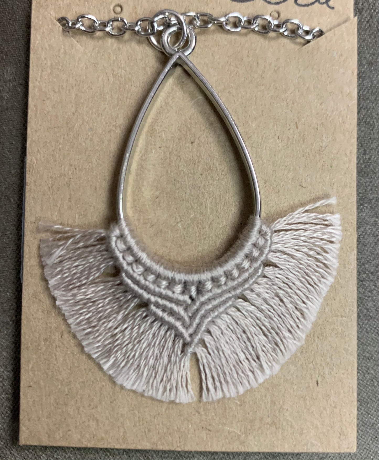 Macrame Pendant