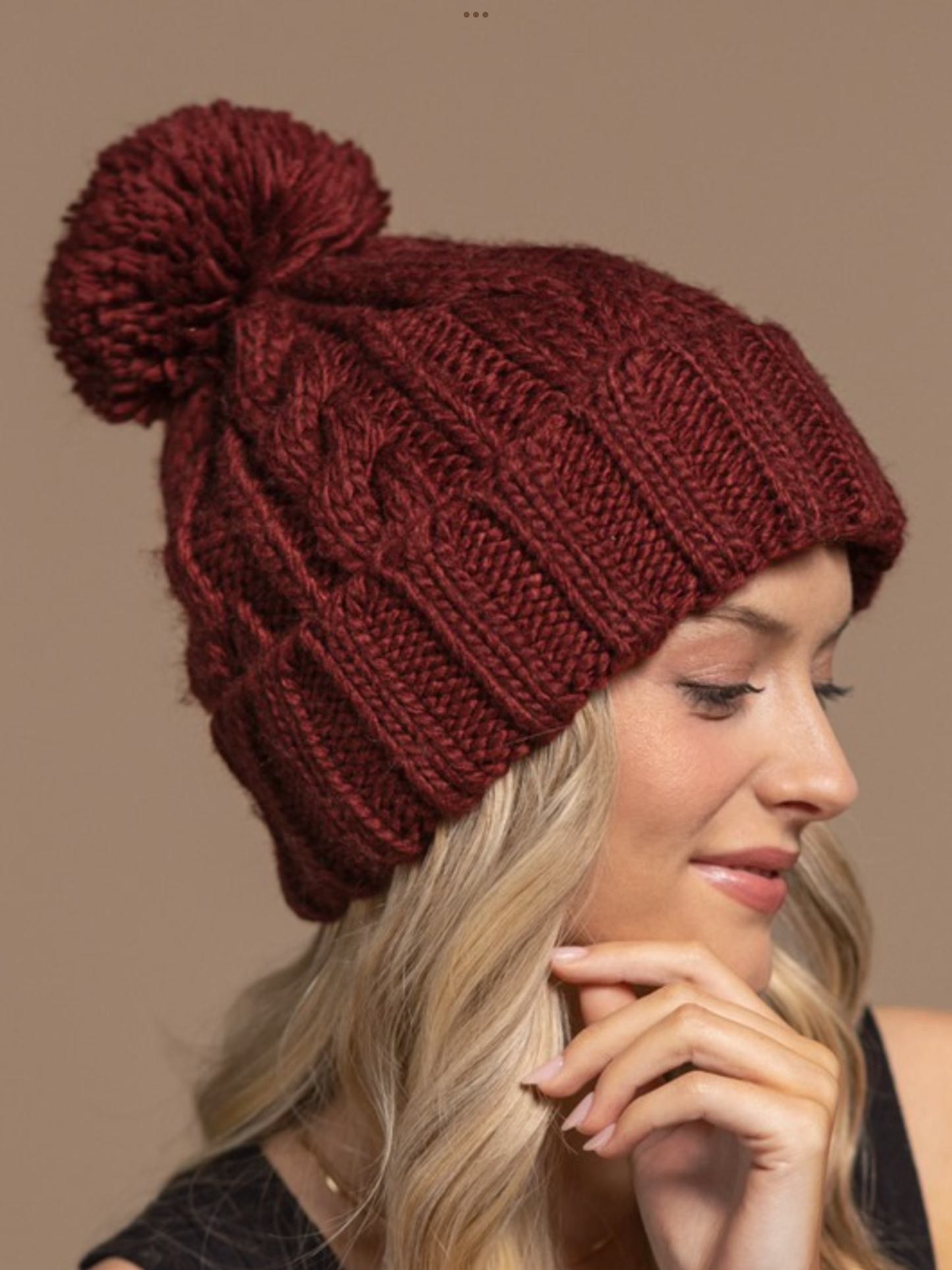 Pompom Beanie
