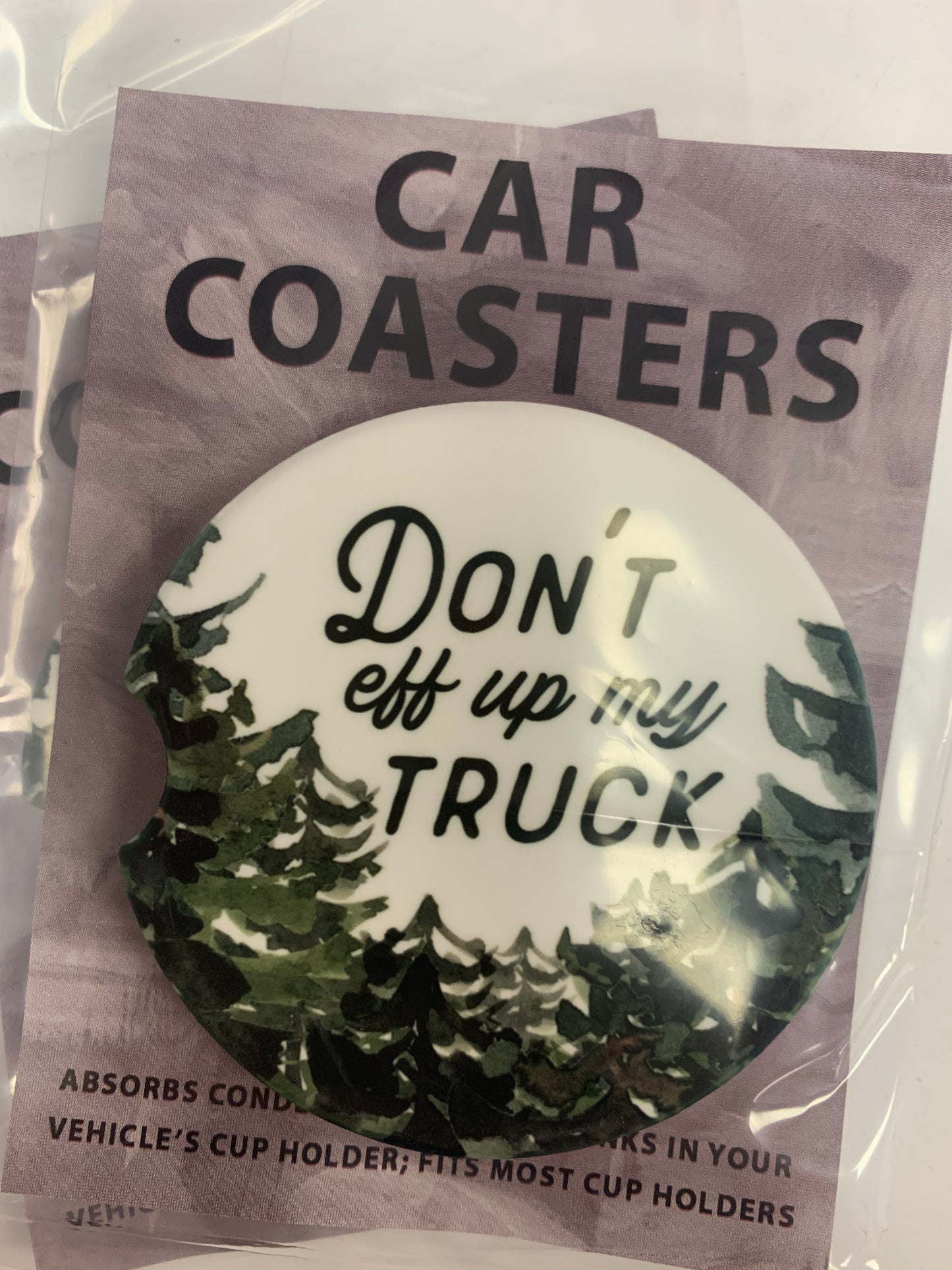 Solo car coasters