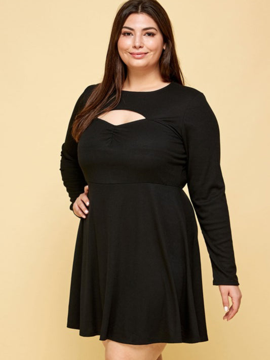 Black Cutout Dress