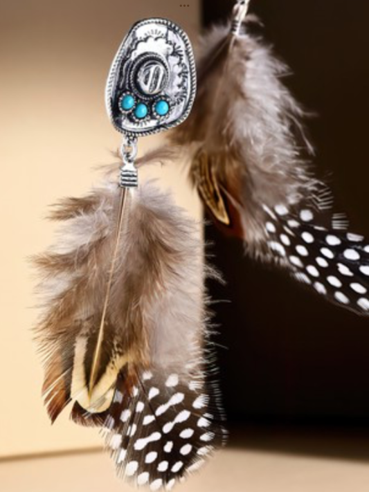 Western Cowboy Hat Earrings