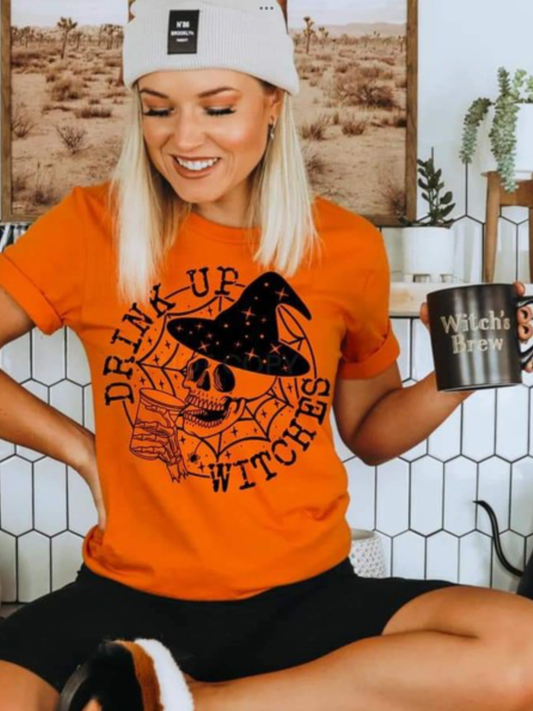 Drink Up Witches Tee