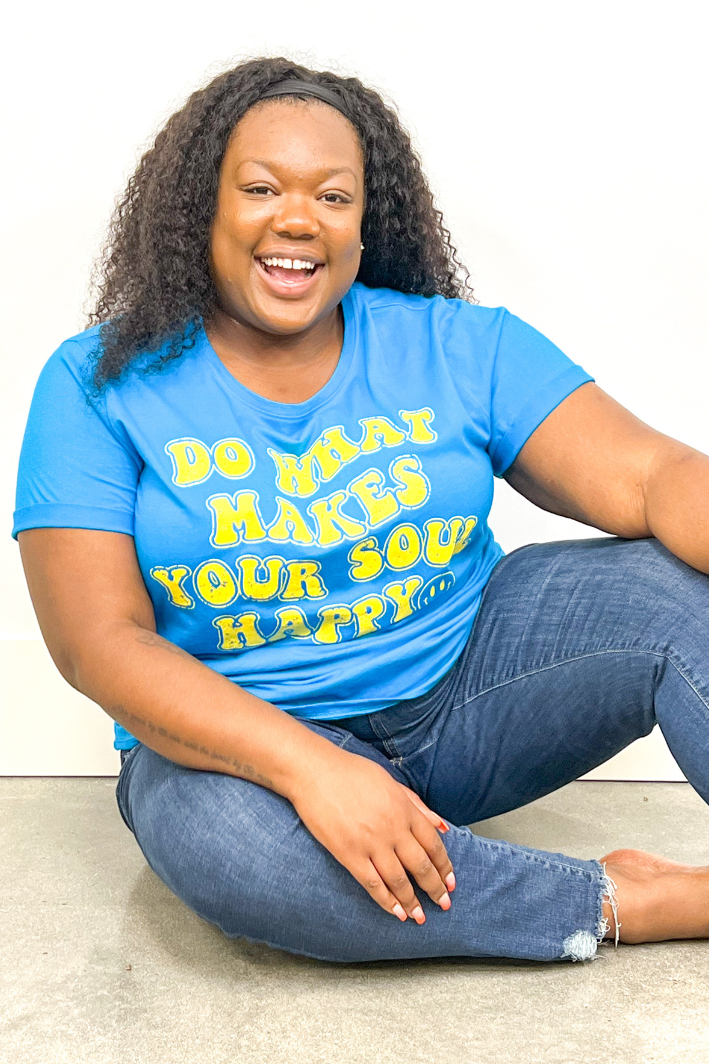 Brianna Do What Makes Soul Happy Tee * Online