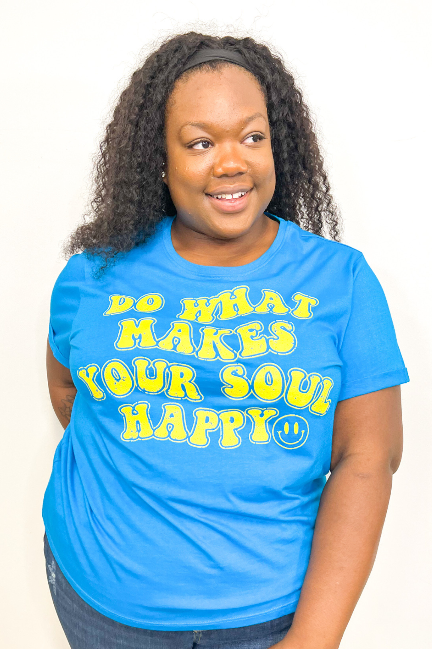 Brianna Do What Makes Soul Happy Tee * Online