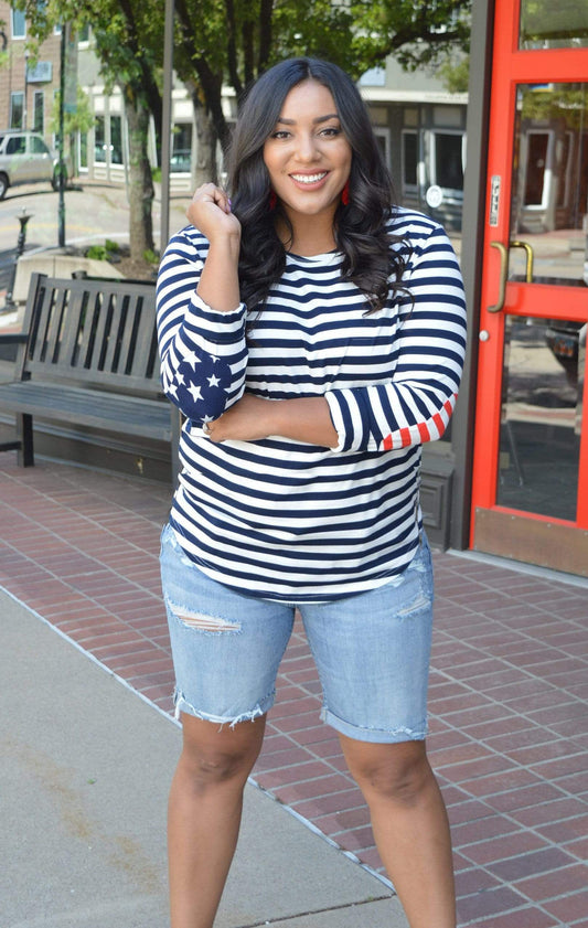 Red, White & You Top * Online