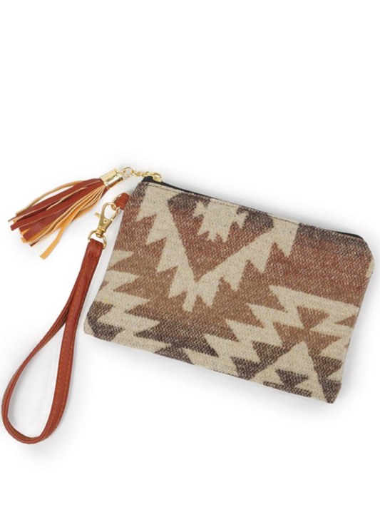 Western Wristlet Pouch