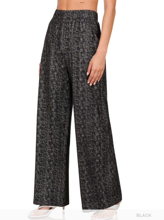 Black Wide Leg Pants