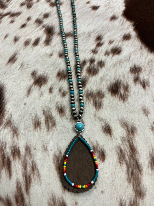 Seed & Stone Wood necklace
