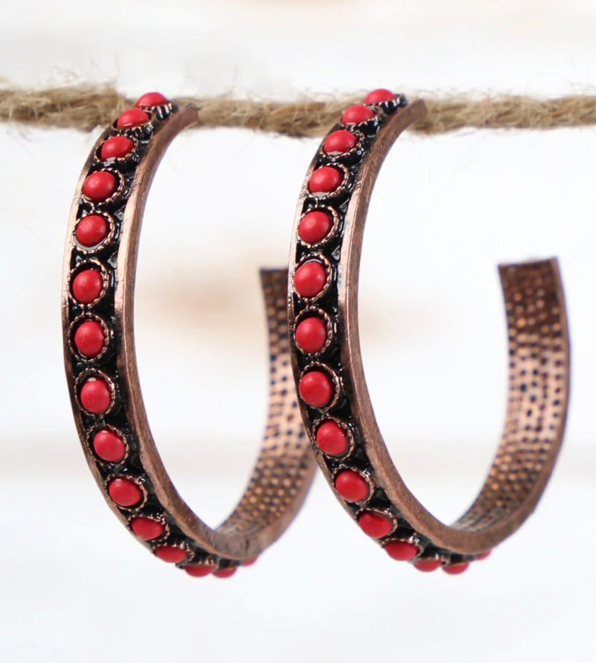 Red Stone hoops